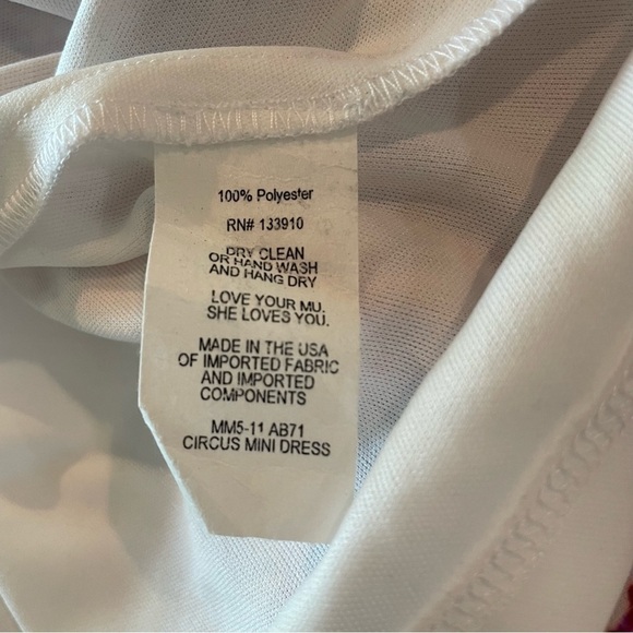 Show Me Your Mumu Circus Mini Dress in Pink Abrias Spaghetti Strap Small - Picture 9 of 11